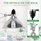 Ipower Simple Deluxe Clamp Lamp Light with 8.5 Inch Aluminum Reflector up to 150 Watt HIWKLTCLAMPMSILBLK - alternate 2